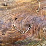 Multiple Infinity Necklace, Handmade, 14K Gold Filled