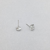 Herkimer Diamond Studs with Sterling Silver Posts and Backs