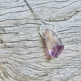 Pentagonal Necklace with Healing Gemstones in Sterling Silver or 14K Gold Filled