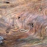 Infinity Necklace Handmade with Sterling Silver