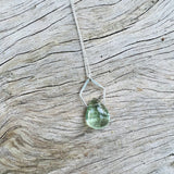Pentagonal Necklace with Healing Gemstones in Sterling Silver or 14K Gold Filled