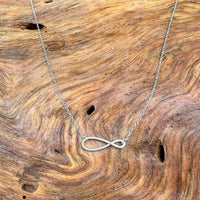 Infinity Necklace Handmade with Sterling Silver