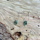 Teardrop Earrings with Healing Gemstones