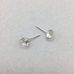 Herkimer Diamond Studs with Sterling Silver Posts and Backs